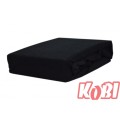 Prześcieradło frotte z gumką 180x200 Czarny