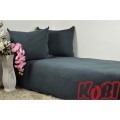 Pościel frotte 140x200 Antracyt