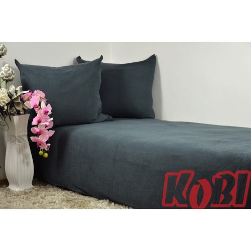 Pościel frotte 140x200 Antracyt