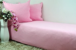 Pościel frotte 200x220 kolor jasny róż