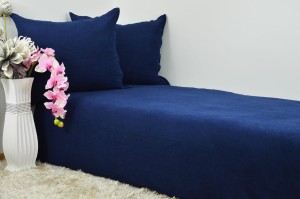 Pościel frotte 200x220 kolor granat
