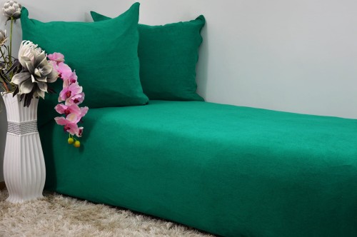 Pościel frotte 200x220 kolor zieleń