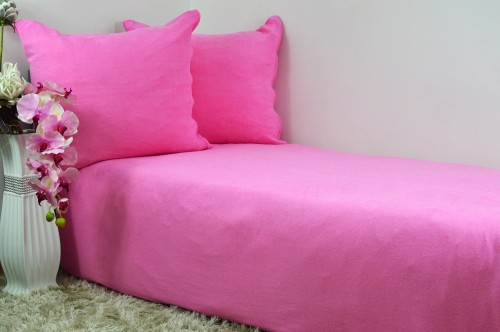Pościel frotte 200x220 kolor róż