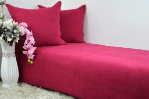 Pościel frotte 200x220 kolor bordo