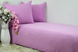 Pościel frotte 200x220 kolor wrzos