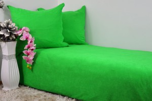 Pościel frotte 200x220 kolor sałata