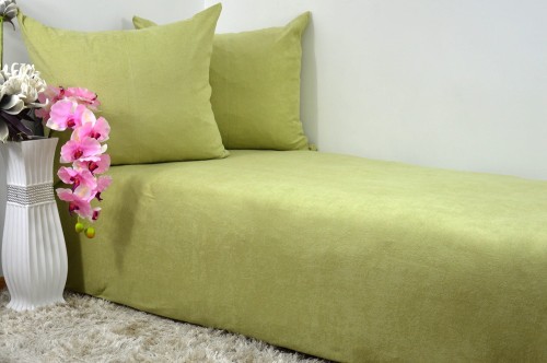 Pościel frotte 200x220 kolor oliwka