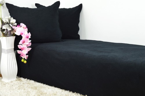 Pościel frotte 200x220 kolor czarny