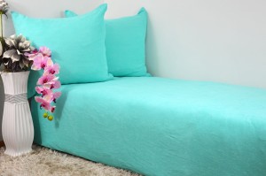 Pościel frotte 200x220 kolor morski