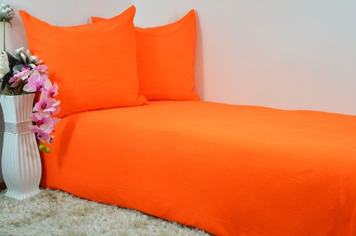 Pościel frotte 200x220 kolor pomarańcz