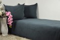 Pościel frotte 200x220 kolor antracyt