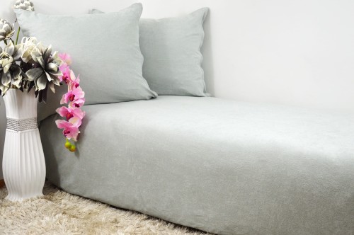Pościel frotte 200x220 kolor popiel
