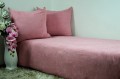 Pościel frotte 200x220 kolor brudny róż