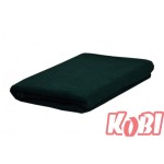 Prześcieradło frotte bez gumki rozmiar 140x200 Butelkowa Zieleń