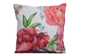 Poszewka bawełniana 40x40 pąki róż 3546