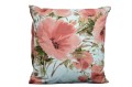 Poszewka bawełniana 40x40 Różowe kwiaty 3518