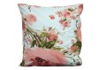 Poszewka bawełniana 40x40 Różowe kwiaty 3518