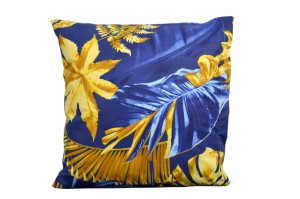 Poszewka bawełniana 40x40 złote liście 3381