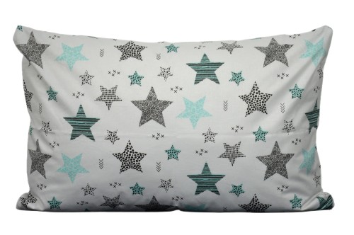 Poszewka bawełniana 40x60 gwiazdki 3536