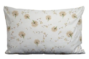 Poszewka bawełniana 40x60 pastelowe dmuchawce 3533