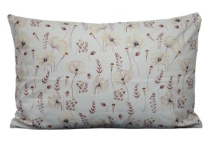Poszewka bawełniana 40x60 Pastelowe maki 3532