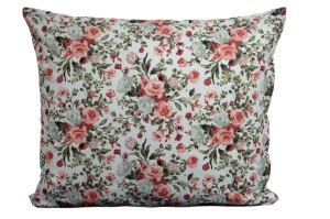 Poszewka bawełniana 50x60 bukiet róż 3541
