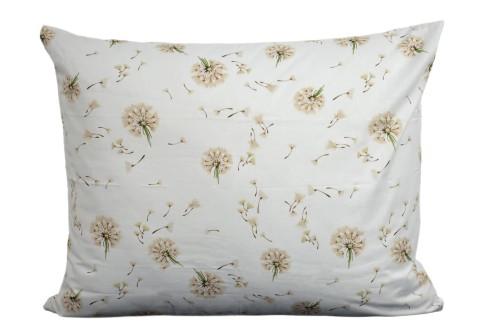 Poszewka bawełniana 50x60 pastelowe dmuchawce 3533