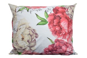 Poszewka bawełniana 50x60 pąki róż 3546