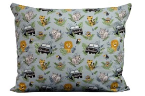 Poszewka bawełniana 50x60 Safari i jeep D88