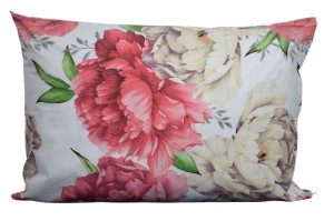 Poszewka bawełniana 50x70 pąki róż 3546