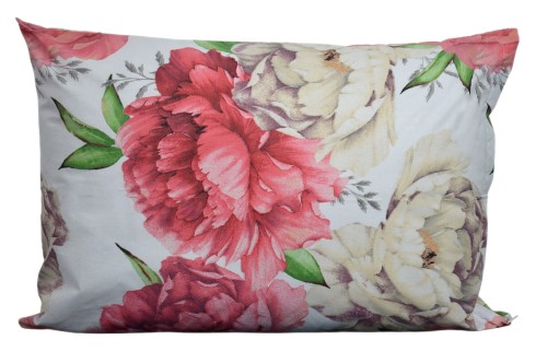 Poszewka bawełniana 50x70 pąki róż 3546