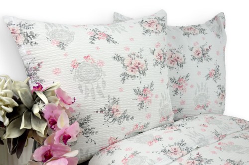 Pościel z kory 160x200 Łapacz snów białe tło 