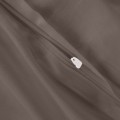 Pościel Satynowa 220x200 Sepia