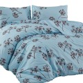 Pościel bawełniana 160x200 CottonLove Exclusive Idil Blue