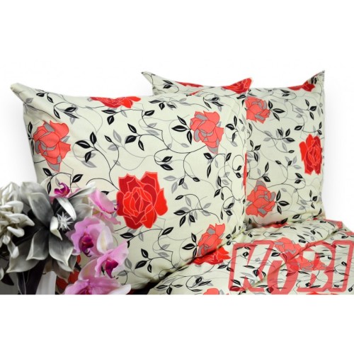 Pościel Bawełniana 160x200 Kwiat Wiecznej Róży