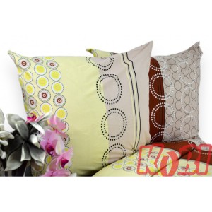 Pościel Bawełniana 140x200 Koła pastelowe