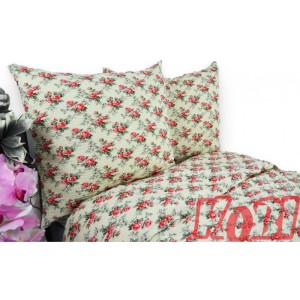 Pościel z kory 160x200 Róże