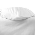 Poszewka hotelowa na poduszkę 50x60 na zakładkę gładka biała