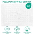 Dywanik łazienkowy do hotelu 50x70 Stopki Biały