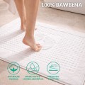 Dywanik łazienkowy do hotelu 50x70 Stopki Biały