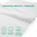 Dywanik łazienkowy do hotelu 50x70 Stopki Biały
