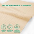 Dywanik łazienkowy do hotelu 50x70 Stopki Krem
