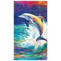 Ręcznik Plażowy 100x180 Mikrofibra Szybkoschnący H129