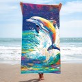 Ręcznik Plażowy 100x180 Mikrofibra Szybkoschnący H129