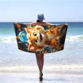 Ręcznik Plażowy 100x180 Mikrofibra Szybkoschnący H133