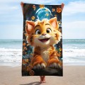 Ręcznik Plażowy 100x180 Mikrofibra Szybkoschnący H133