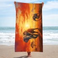 Ręcznik Plażowy 100x180 Mikrofibra Szybkoschnący H140