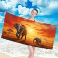 Ręcznik Plażowy 100x180 Mikrofibra Szybkoschnący H140