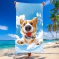 Ręcznik Plażowy 100x180 Mikrofibra Szybkoschnący H143