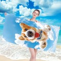 Ręcznik Plażowy 100x180 Mikrofibra Szybkoschnący H143
